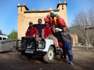 Viajando por Marruecos con los kayaks Viajando por Marruecos con los kayaks